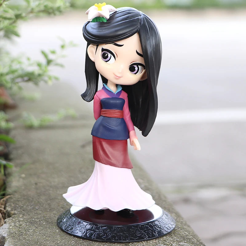 Фигурка принцессы Мулан Disney 14 см Q Posket игрушечная фигурка-торт анимационная