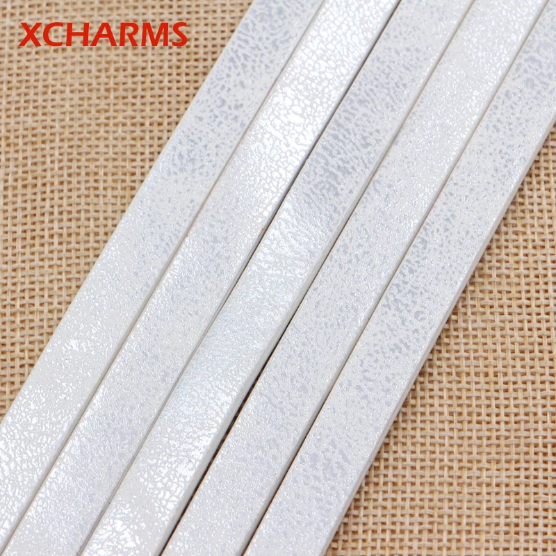 XCHARMS 10 мм трещина печати ПУ кожаный шнур/Аксессуары для ювелирных изделий/diy