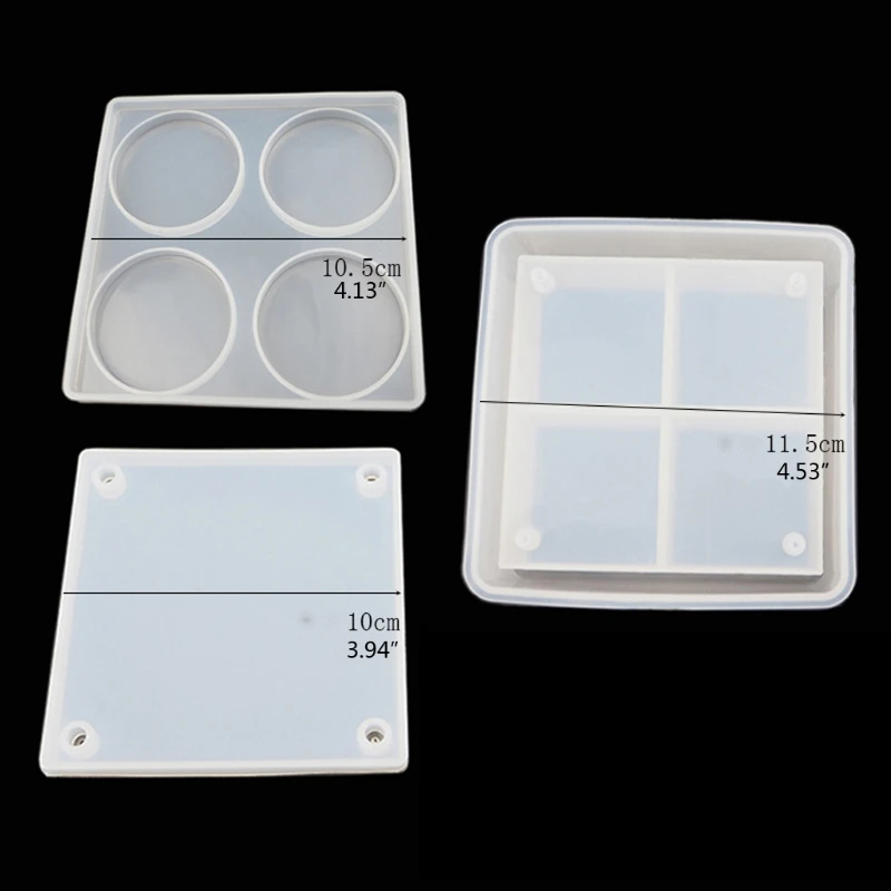 

13MC Stacking Storage Containers Resin Mold Stackable Square Small Box With Lids Mold