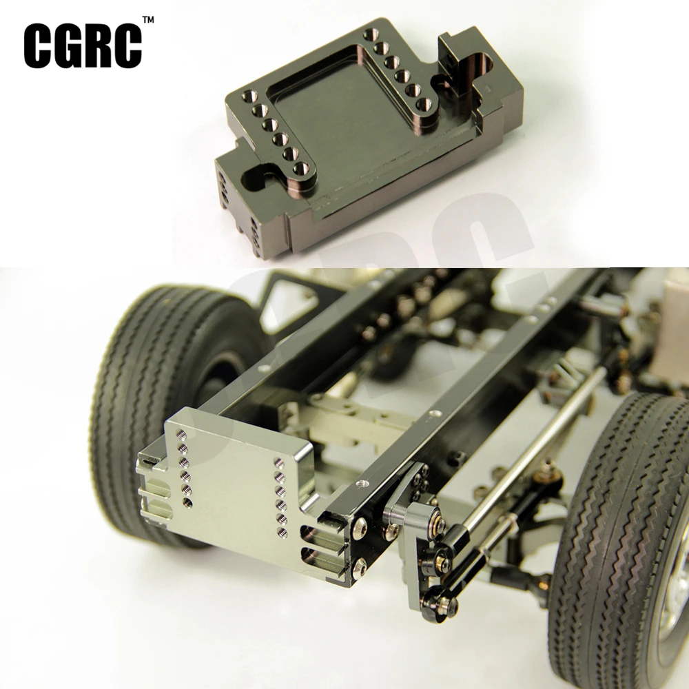 

CNC Metal Head Beam Crossbeam Body Shell Fixed Base For 1/14 Tamiya RC Truck Tipper Scania Actros MAN Actros R470 R620 F16 DIY