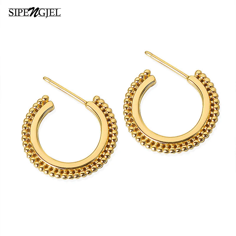 

Trendy Geometric Stud Earrings For Women Simple Earrings Jewelry Gift