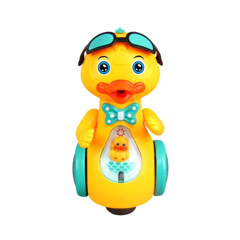 

Electric Duck Bubble Machine Spray Music Lighting Toys Automatic Bubble Blower Kids Children Toy H055