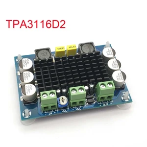 XH-M542 DC 12-26V 100W TPA3116DA Mono Channel Digital Power Audio Amplifier TPA3116D2/TPA3116D2 DADR  Board
