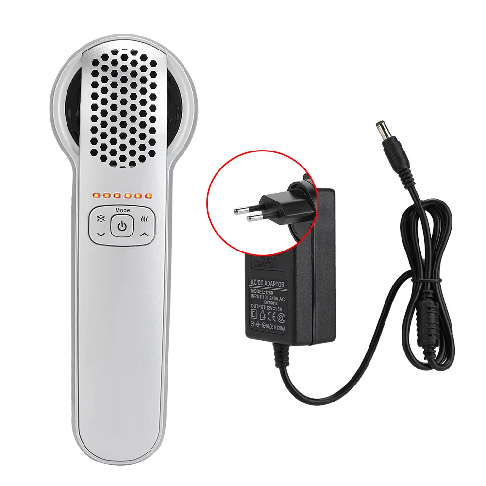 

Hot Cold Hammer Warm Ice Heating Facial Skin Lifting Tightening Face Rejuvenation Pore Shrinkin Photon rejuvenation Massager