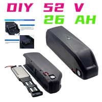 14s4p 52v 26ah battery pack diy down tube hailong bicycle modified electric vehicle lithium battery pack with bms charger