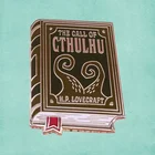 Cthulhu Mythos H. P. Lovecraft book большой осьминог Дракон древний Бог Эмаль Булавка литература брошь червь ювелирные изделия подарок