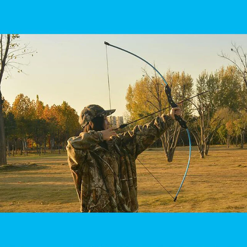 Прямой лук для стрельбы из лука 132 см правая и левая рука тренировок на открытом