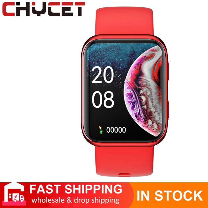 

CHYCET 2021 NEW Music Control Smart Watch Sport Smartwatch Men Multi-sport Heart Rate Monitoring Modes Watches For IOS Android