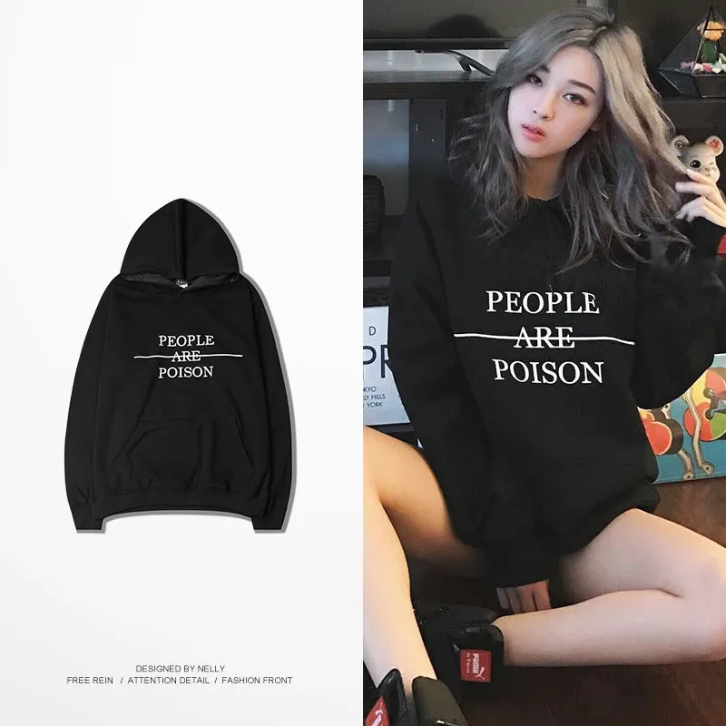 Корейская толстовка с капюшоном в стиле хип хоп Студенческая пальто осенняя пара