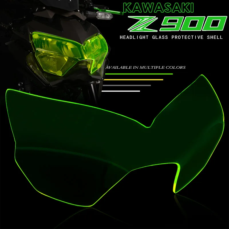 

Для KAWASAKI Z900 2020 2021 2022 2023 Z 900 Защитная крышка для передней фары мотоцикла