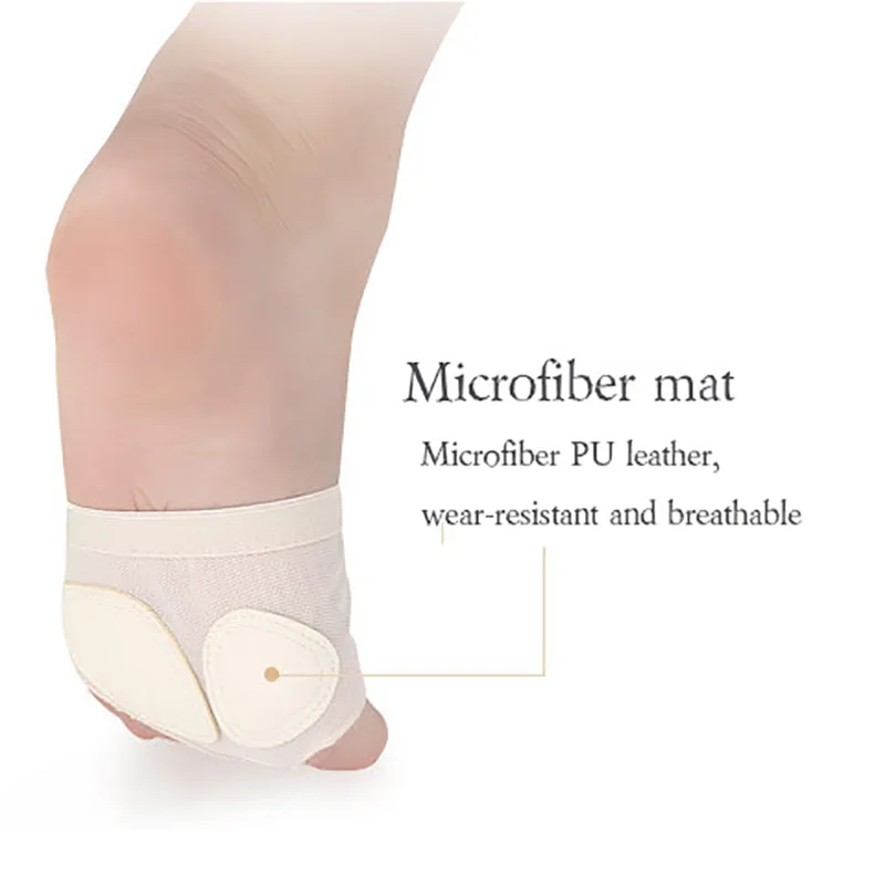 USHINE Профессиональный Belly балет танец вкладыш для пальцев ног обувь тренировок с