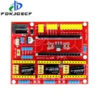 ЧПУ Щит V4 гравировальный станок3D принтерA4988 Плата расширения драйвера для arduino Diy Kit