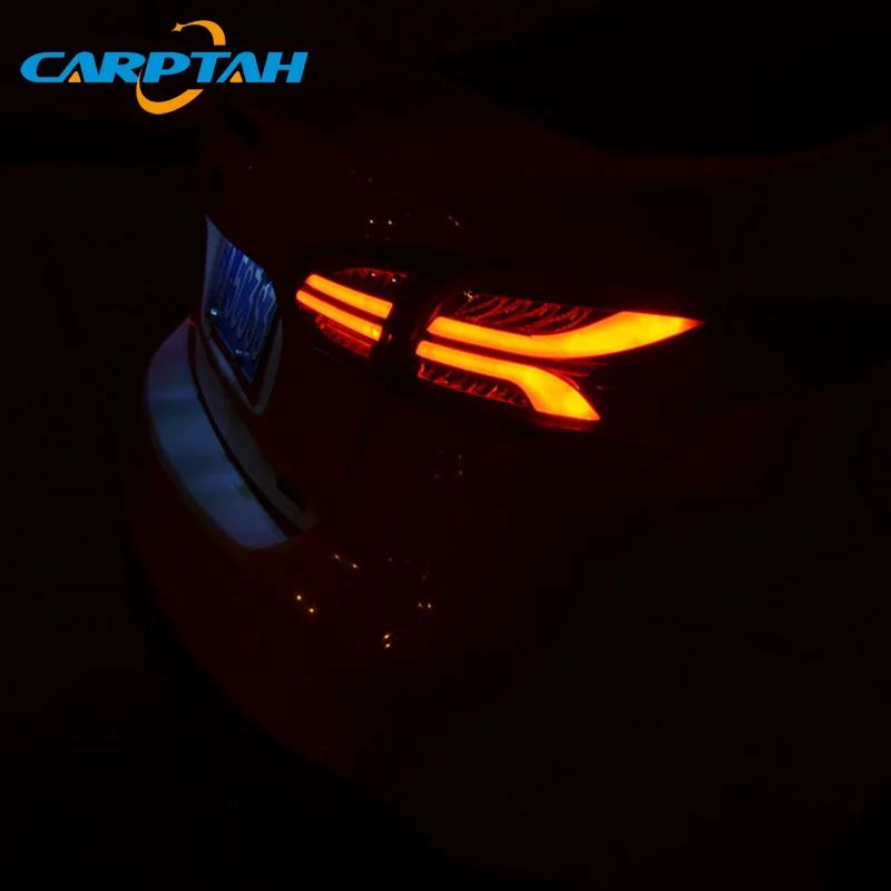 Автомобильный Стайлинг задний фонарь задние фонари для Ford Focus 3 седан- задний фонарь DRL+ Динамический сигнал поворота+ обратный+ тормозной светодиодный