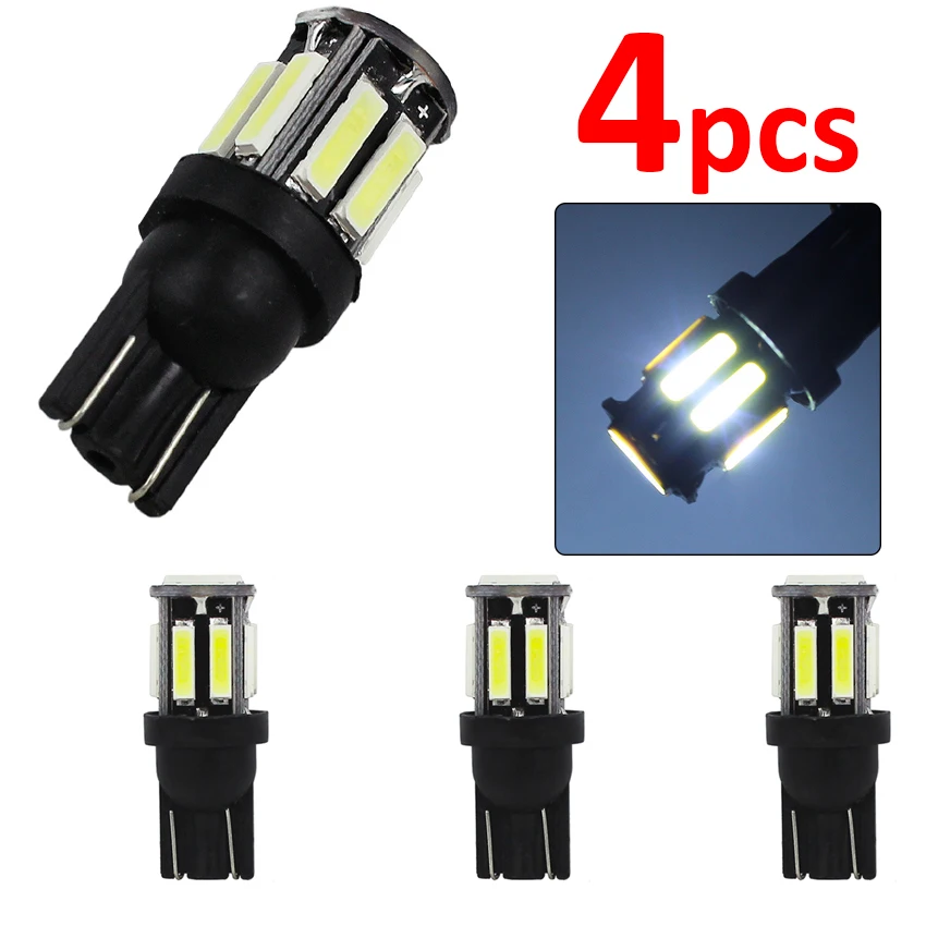 

Автомобильный внутренний купольный светильник T10 W5W 7020 10SMD12V, автомобильный габаритный номерной знак, Инструкция, лампы для чтения W5W