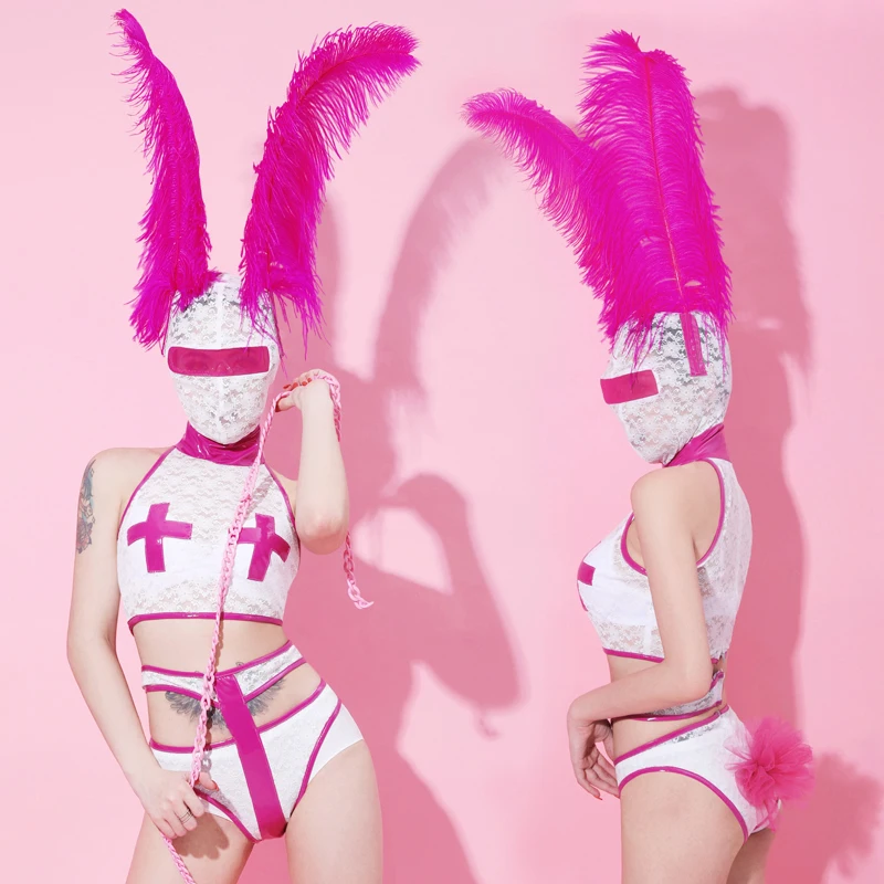 Новинка кружевное бикини женский костюм для джазовых танцев сексуальный ночной