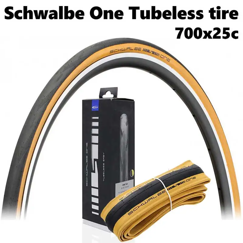 Шина Складная Schwalbe One TLE Road 700x25c MicroSkin 28 дюймов | Спорт и развлечения