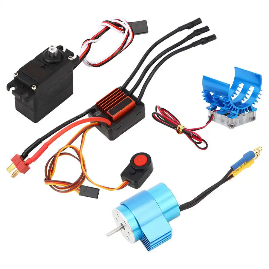 30A бесщеточный ESC 2435 двигатель M0200 2кг металлическая Шестерня сервопривод RC модель