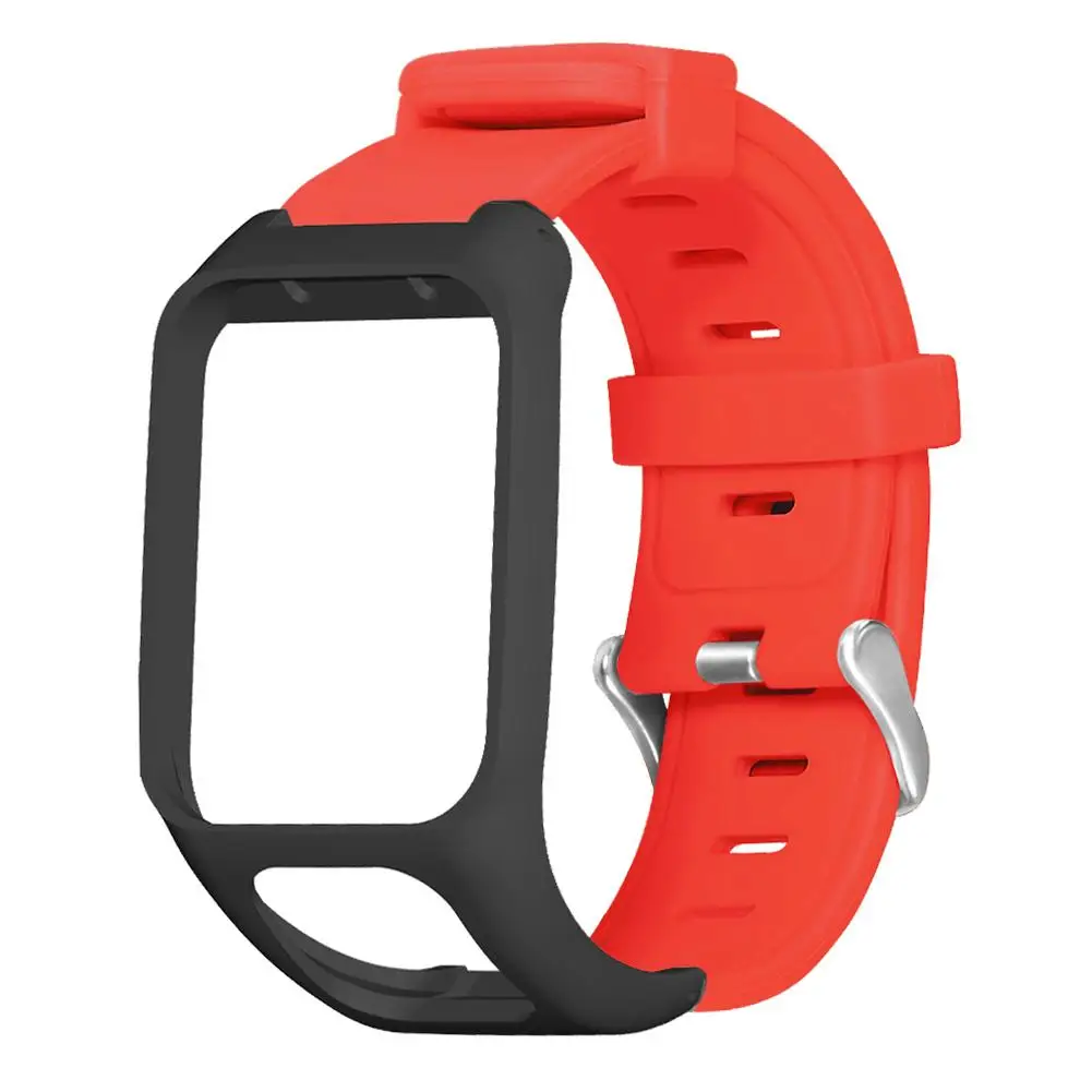 Силиконовый ремешок для спортивных часов TomTom Runner 2 3 Spark GPS сменный