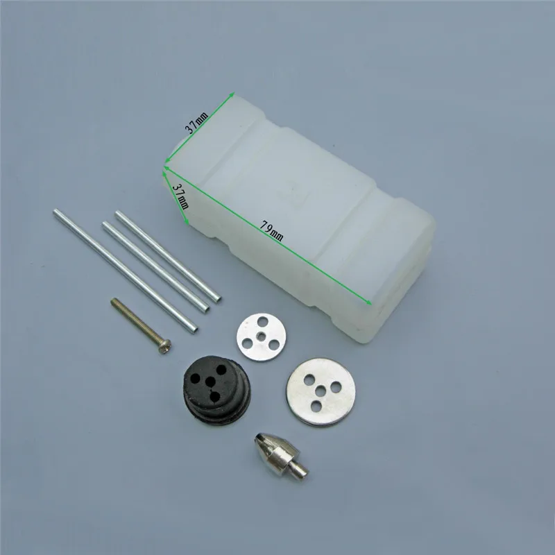 90CC/120CC/180CC/200CC/248CC/280CC RC коробка для эфирных масел Топливный Бак Комплект для бензина бензин RC беспилотный самолёт фиксированное крыло DIY аксессуары
