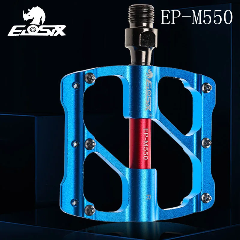 EIOSIX MTB велосипедная педаль 3 подшипника 9/16 "нить сплава велосипеда Нескользящая