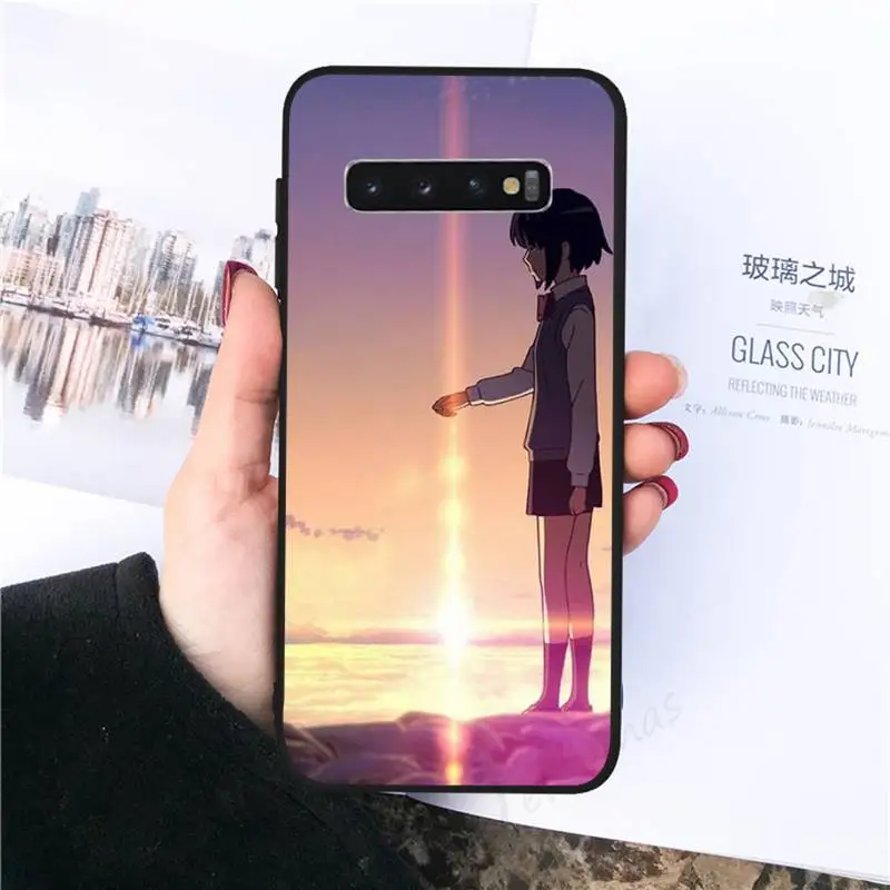 

Japanese Anime Your Name Phone Case For Samsung galaxy S 8 9 10 20 21 30 A 30 50 51 70 note 10 plus Ultra 5g