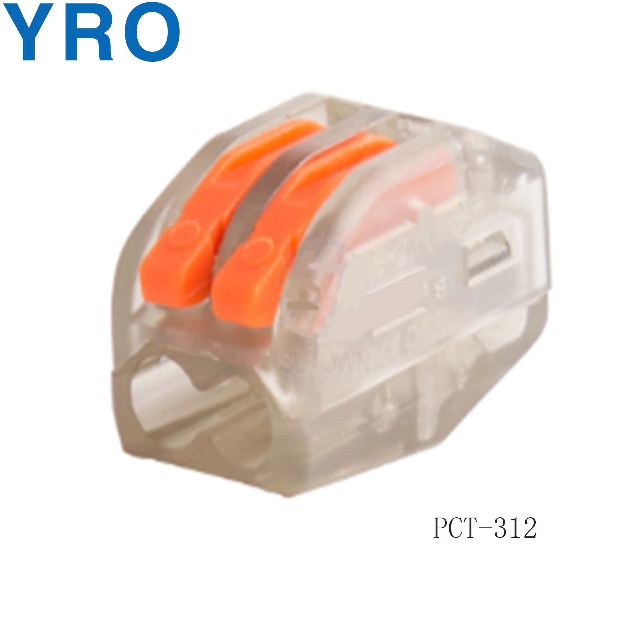 10 шт проволочный соединитель разъем быстрого подключения терминала прозрачный