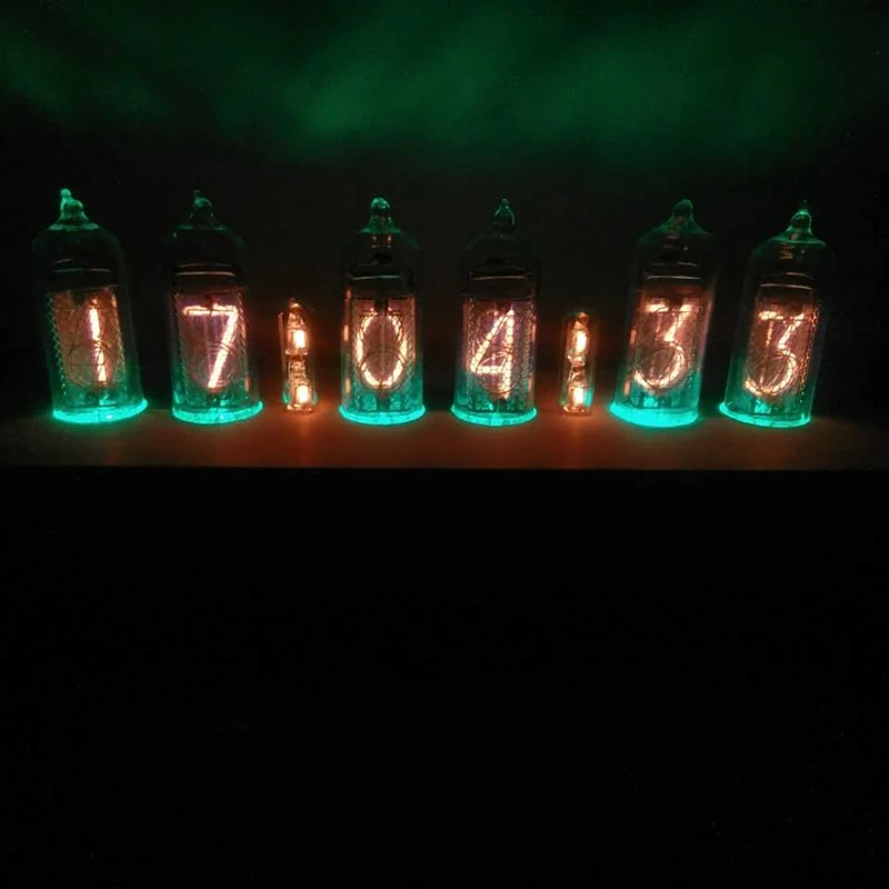 5V 1A электронный DIY Kit In14 Nixie Tube цифровой светодиодный подарочный набор часов