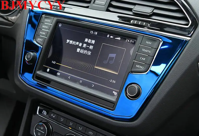 1 шт. декоративная коробка из нержавеющей стали BJMYCYY автомобильная Центральная