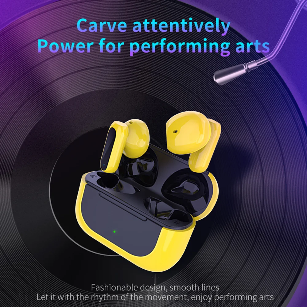 2021 TWS Wireless Bluetooth Earphones Mini in-Ear Headsets Touch Control Sports Earpiece With Charging Case for iPhone Xiaomi