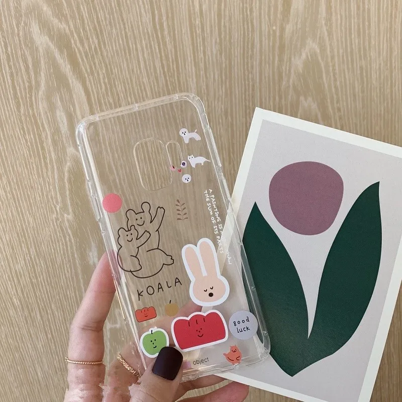 Чехол Meachy S10 с милым мультяшным медведем чехол для телефона Samsung Galaxy Plus Note 10 9 8 S9 S8