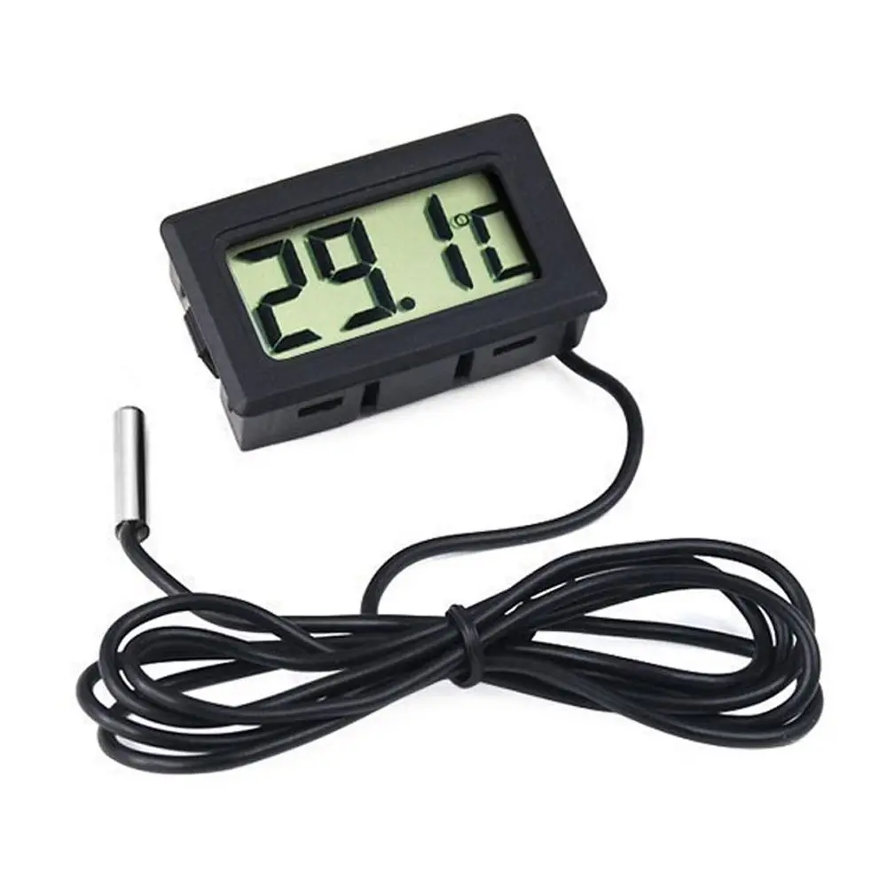 Автомобильные датчики 1 шт. ЖК-цифровой термометр для аквариума домашняя
