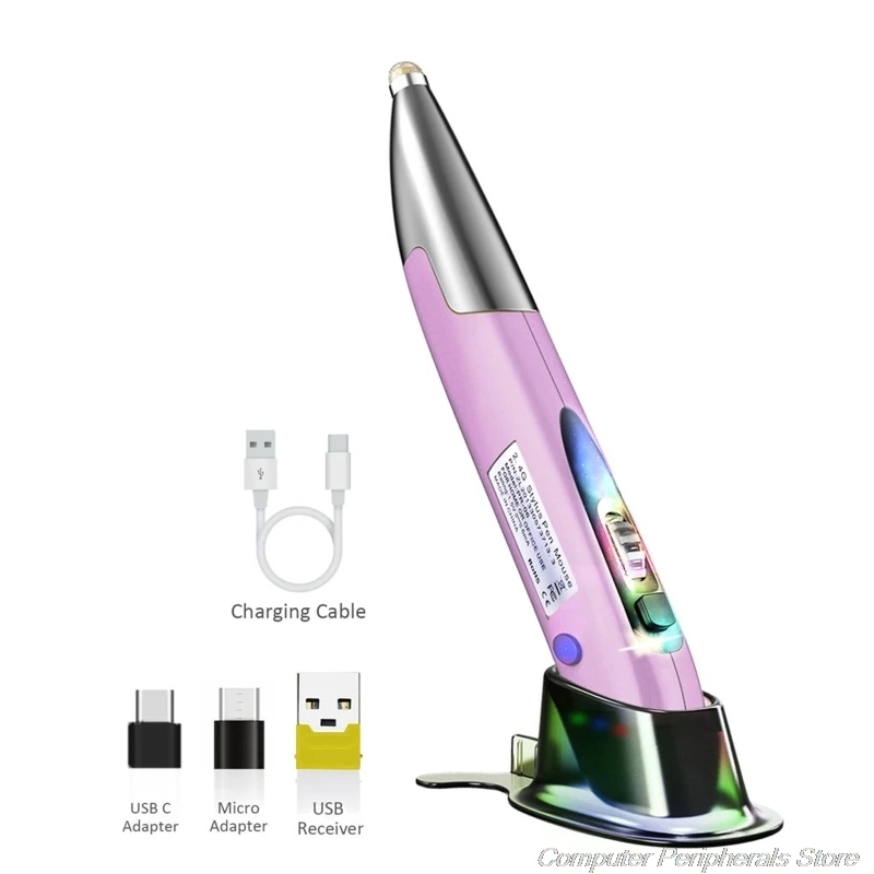 

Rechargeable Right Hand and Left Hand 1200 DPI 2.4G USB Wireless Mouse Touch Pen J29 21 Dropshipping