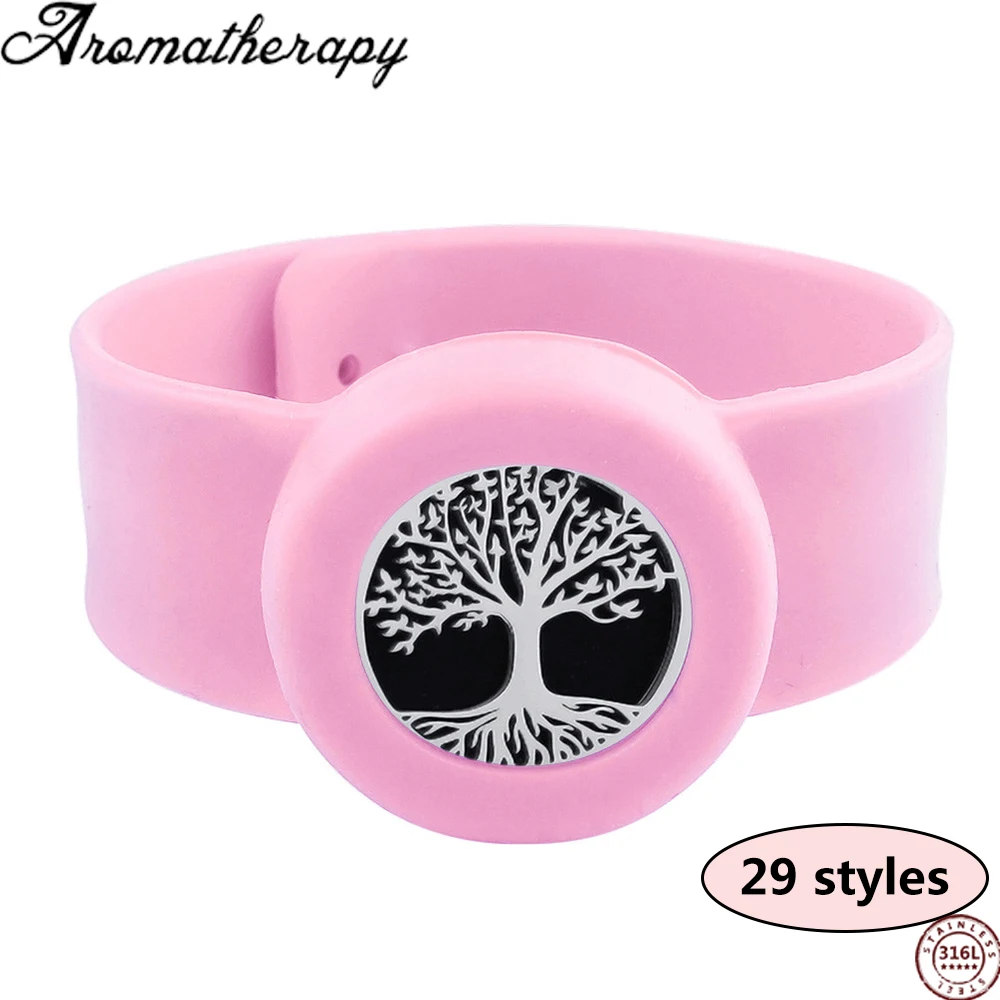 Духи ароматерапия из нержавеющей стали браслет эфирное масло диффузор медальон