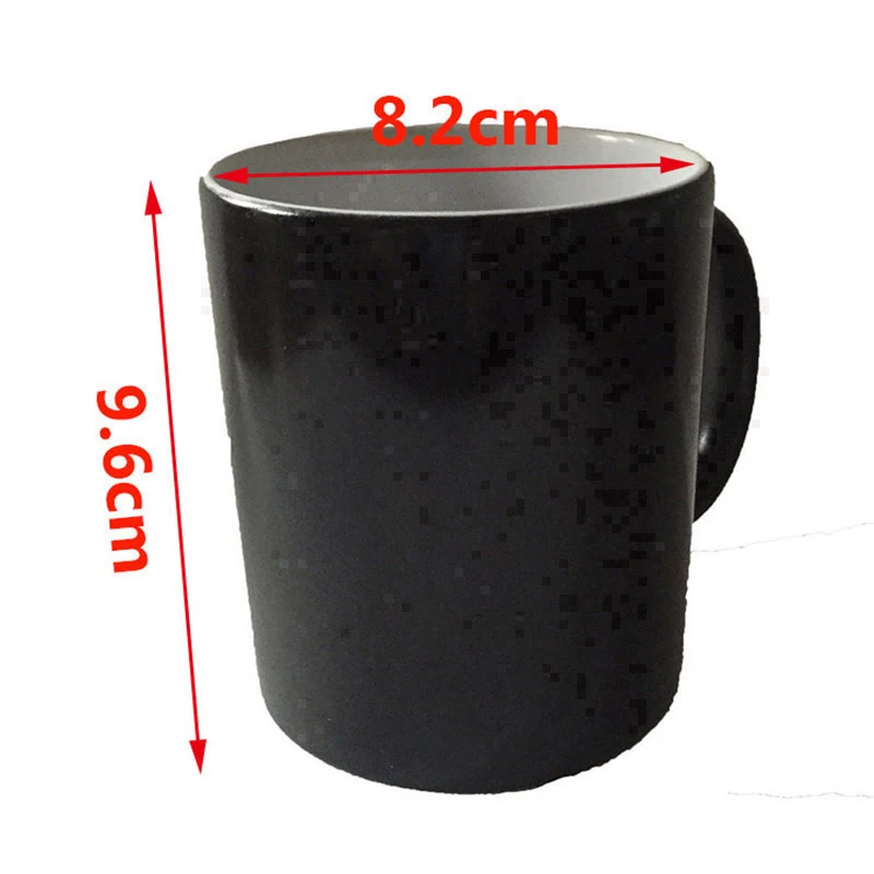 Creative 350ml Supernatural Magic Coffee Mug Sam Dean Castiel Hot Heat Color Changing Ceramic Tea Cup Best Gift For Your Friend | Дом и сад