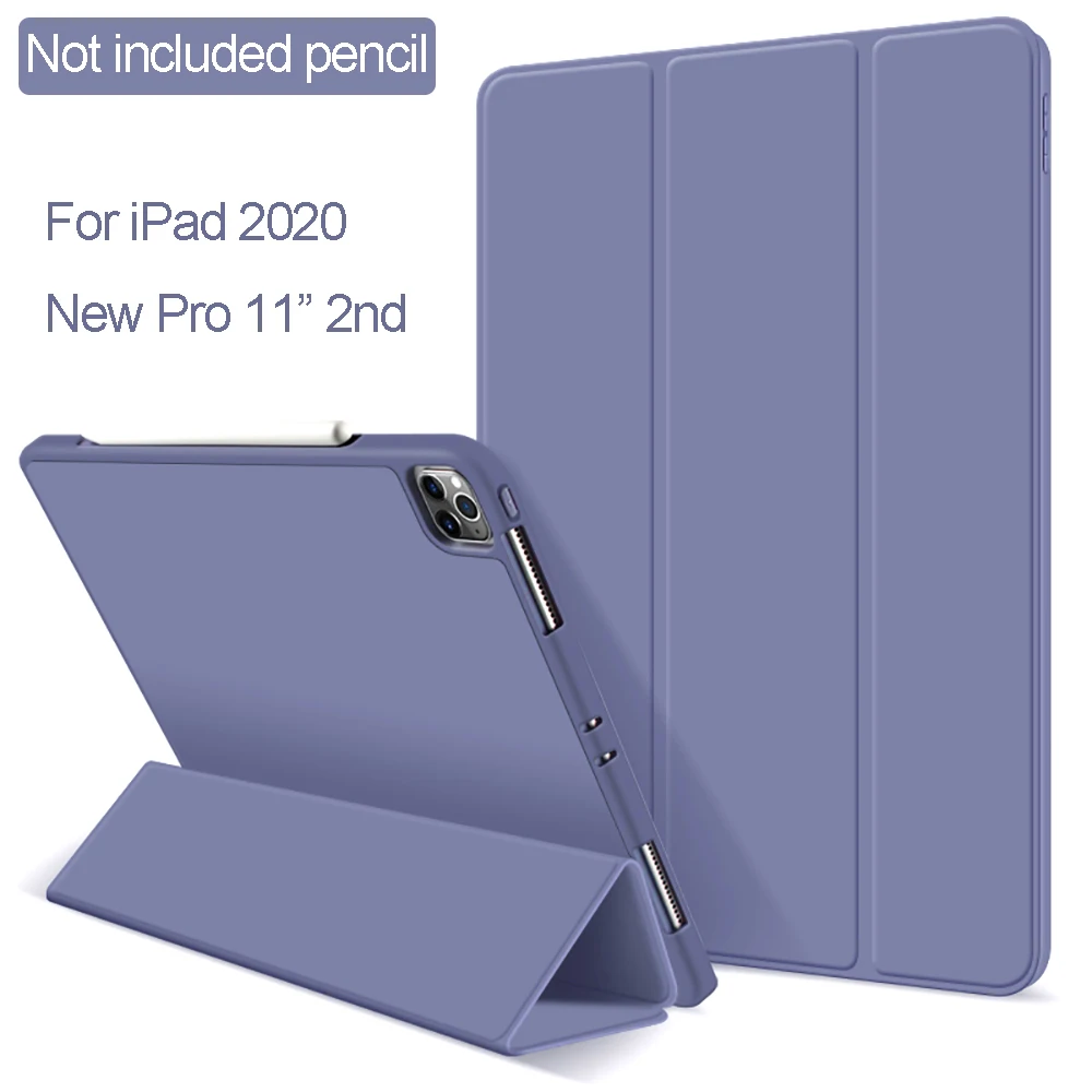 Чехол для iPad Pro 11 дюймов 2020 с держателем карандашом автоматического
