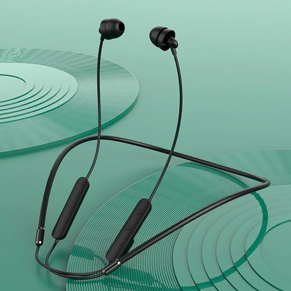 2020 гарнитура подвесная Шея шумоподавление HiFi спортивные наушники с зарядным