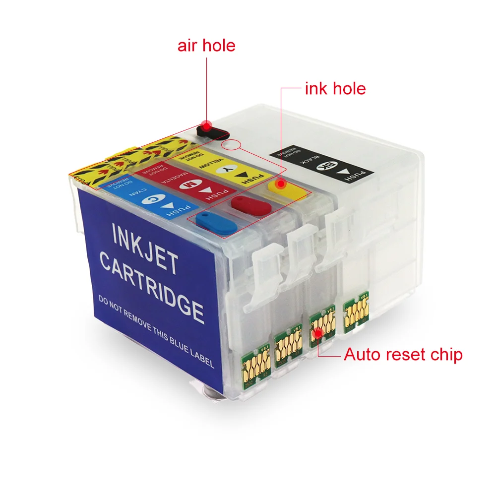 Картридж чернильный OYfame T2711 27XL для принтера Epson картридж WF7110 WF7610 WF7620 WF3620 WF3820
