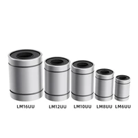 10pcs linear bearing lm810121618uu lm8suu 3d printer engraving machine accessories lengthened rolling linear motion bearing