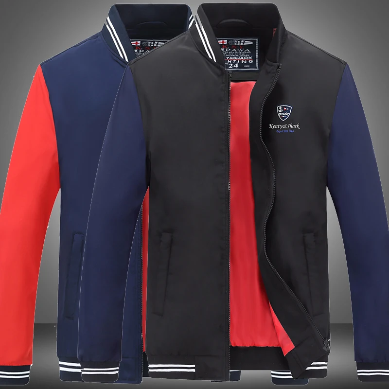 2019 наивысшего качества Повседневная брендовая одежда верхняя новые Акула куртка