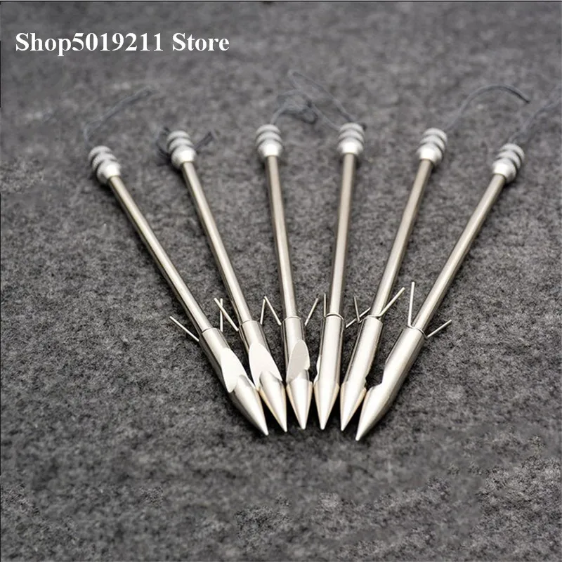 Горячая Распродажа Рогатка с бантом из нержавеющей стали 10 шт. стрелы большие