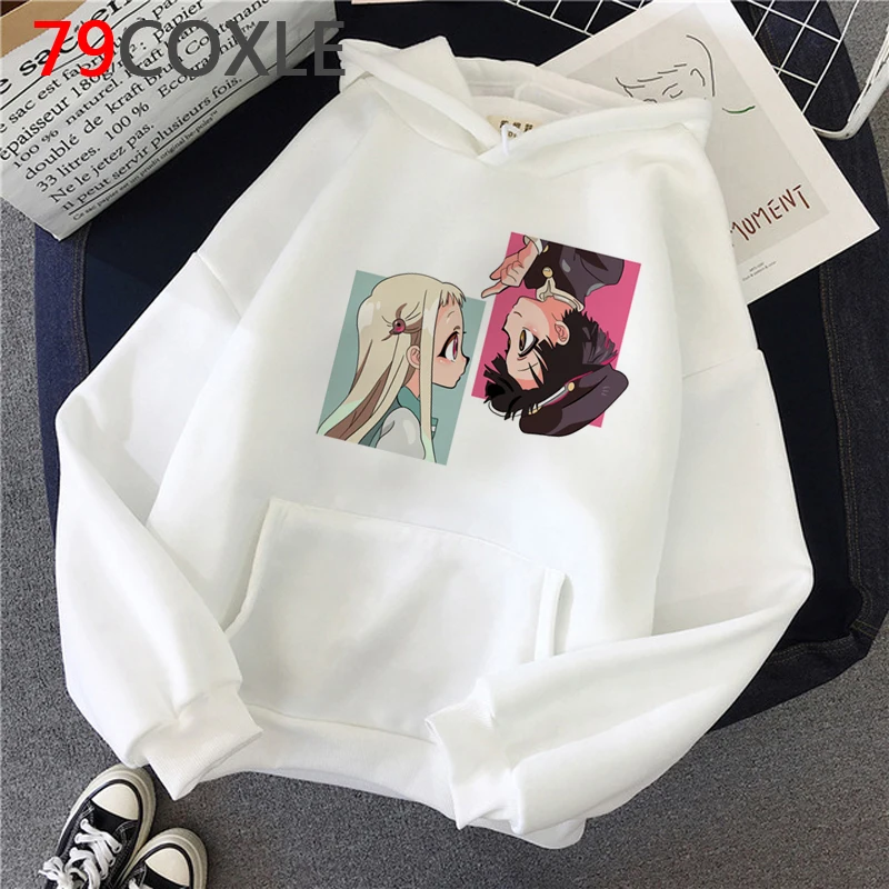

Унитаз обтягивающий Hanako Kun толстовки женские гранж Ulzzang женские hoddies Печатные аниме