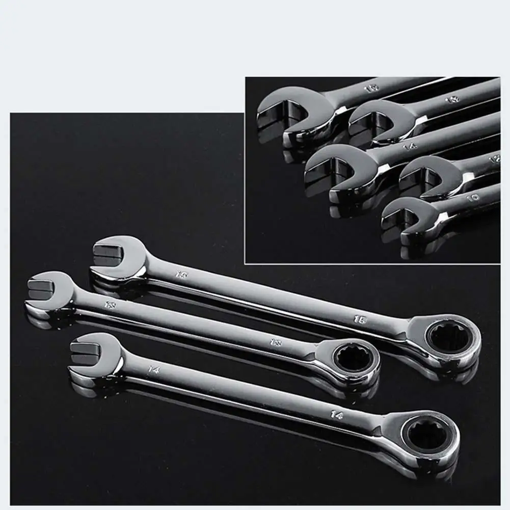 12 шт./компл. 8 19 мм набор ключей ключ дюймовый стандарт Мультитул трещетка гаечных