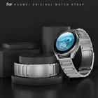 Ремешок титановый для наручных часов Huawei Watch 3  GT 2 Pro  GT 2 46 ммGT Active 2e, однотонный элегантный браслет, 22 мм