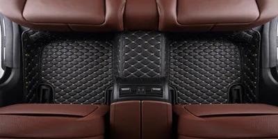 Хорошие коврики! Специальные автомобильные коврики для правого привода Honda Pilot 7 8 мест-2009 водонепроницаемые ковры для Pilot