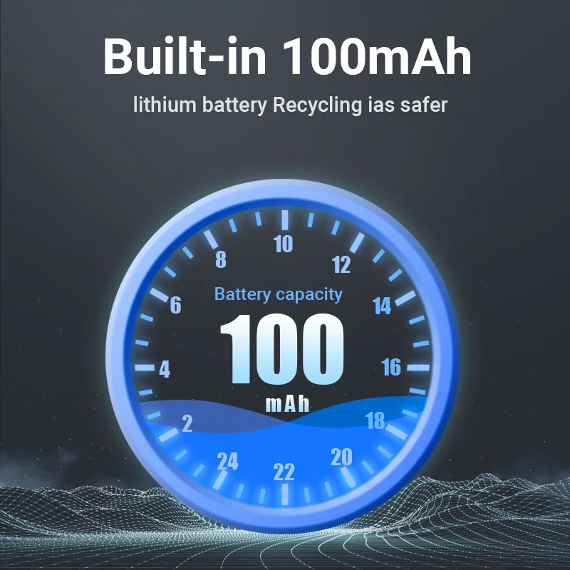 Профессиональный конденсаторный микрофон Встроенный аккумулятор 100 мАч для