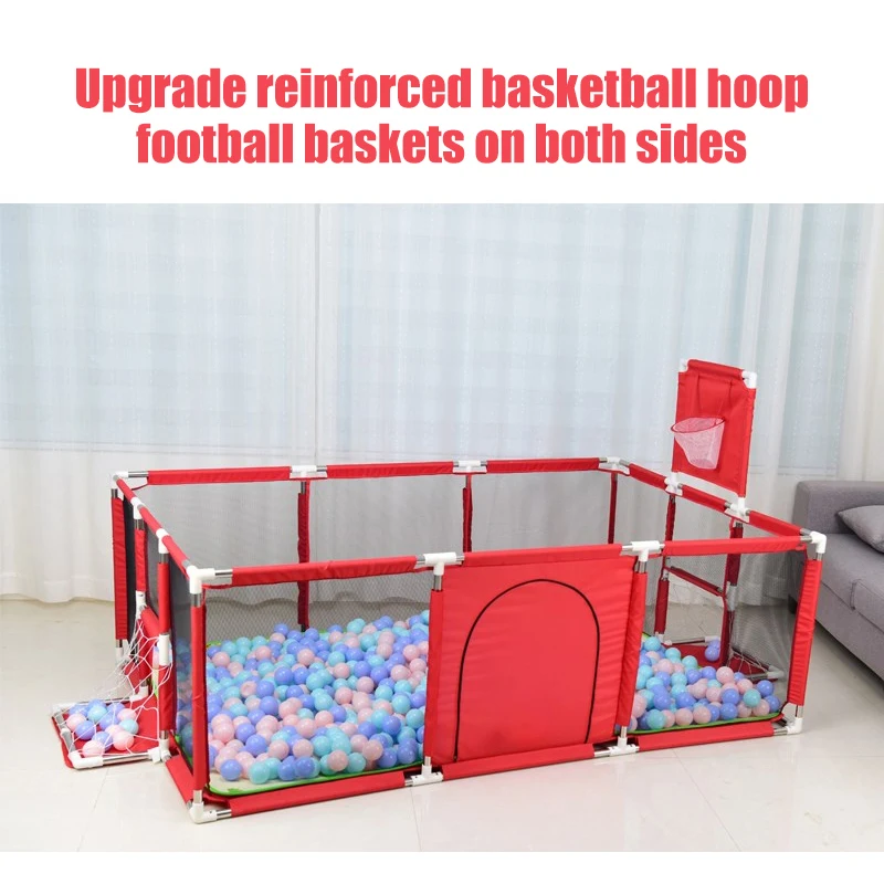 IMBABY детский бассейн с шариками манеж для новорожденного игровой ковриком
