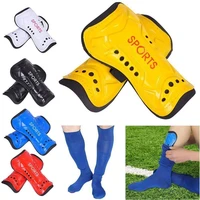 1pair kids adults football soccer shin pads shin guards light soft foam protect