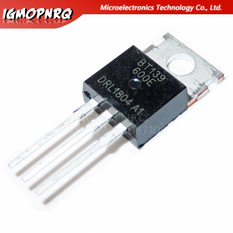 10 шт. оригинальные Triacs RAIL TRIAC TO 220 1 BT139 2 5 6 18 А|triac bt139|c c |