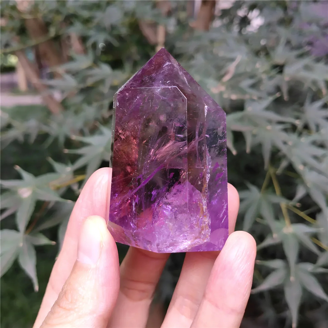 Аметистовый кристалл башня камни кристаллы Wicca камень Islan Декор Пьедра иминерал