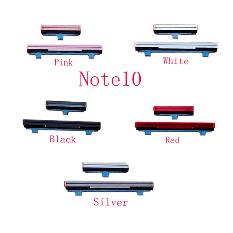 1 Набор, кнопка включения и выключения питания для Samsung Galaxy Note10 N970F N970DS N970 Note 10 Plus N975 N9750